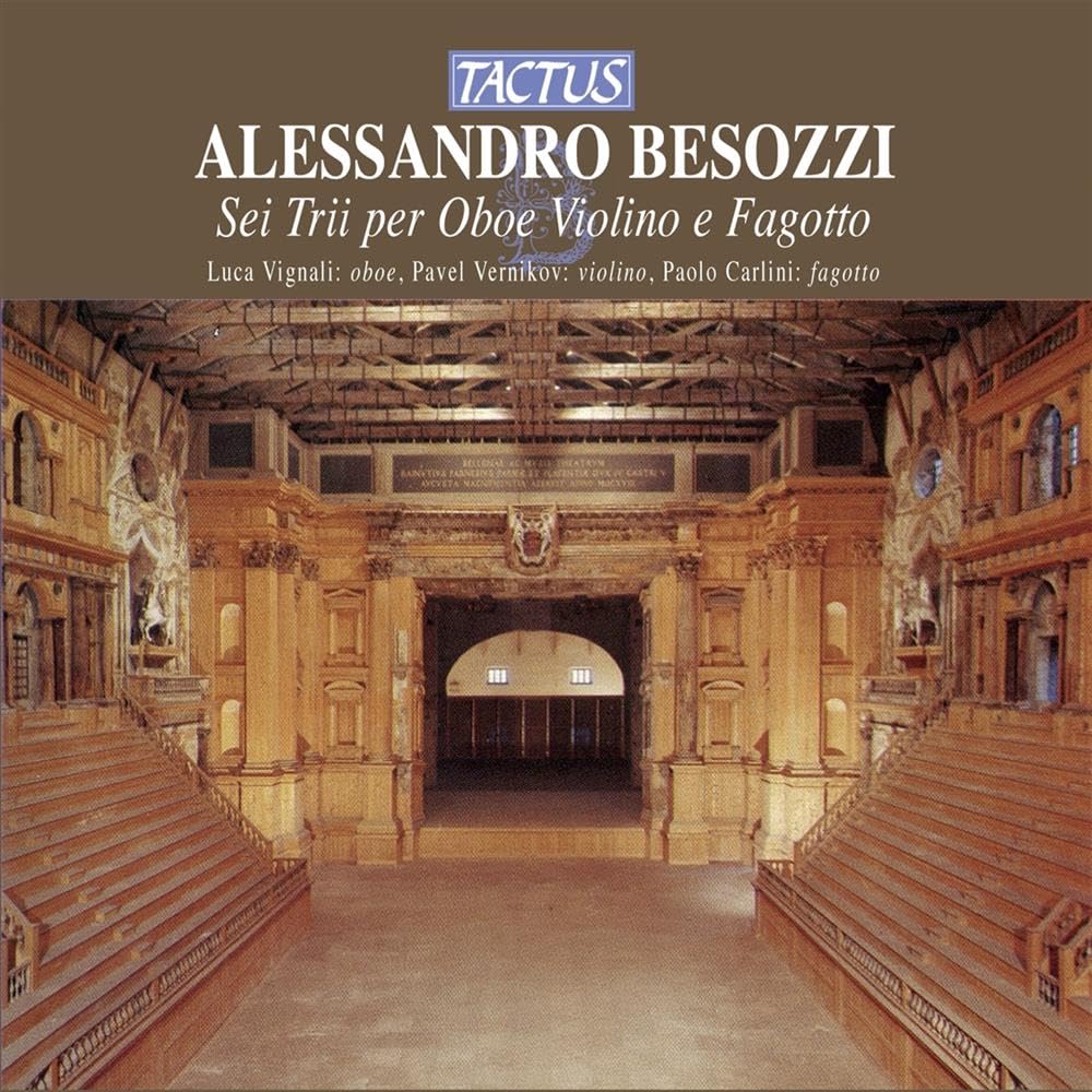 Besozzi: Trios for Oboe, Violin & Bassoon