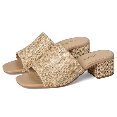 Seychelles Pepper Raffia Sandal Slide Women
