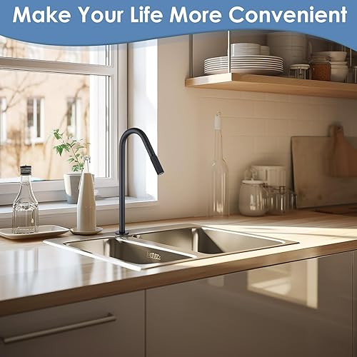 Miniatura 10 de Sanliv Grifo RO de níquel cepillado, grifo de agua potable, grifo de agua filtrada para fregadero de cocina, grifo de ósmosis inversa, grifo de
