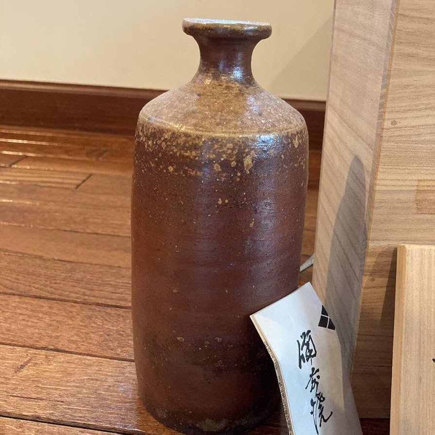 【備前焼 花入①】Bizen ware Flower vase ( 送料無料！) 備前焼 花入①】Bizen ware Flower vase ( 送料無料！)