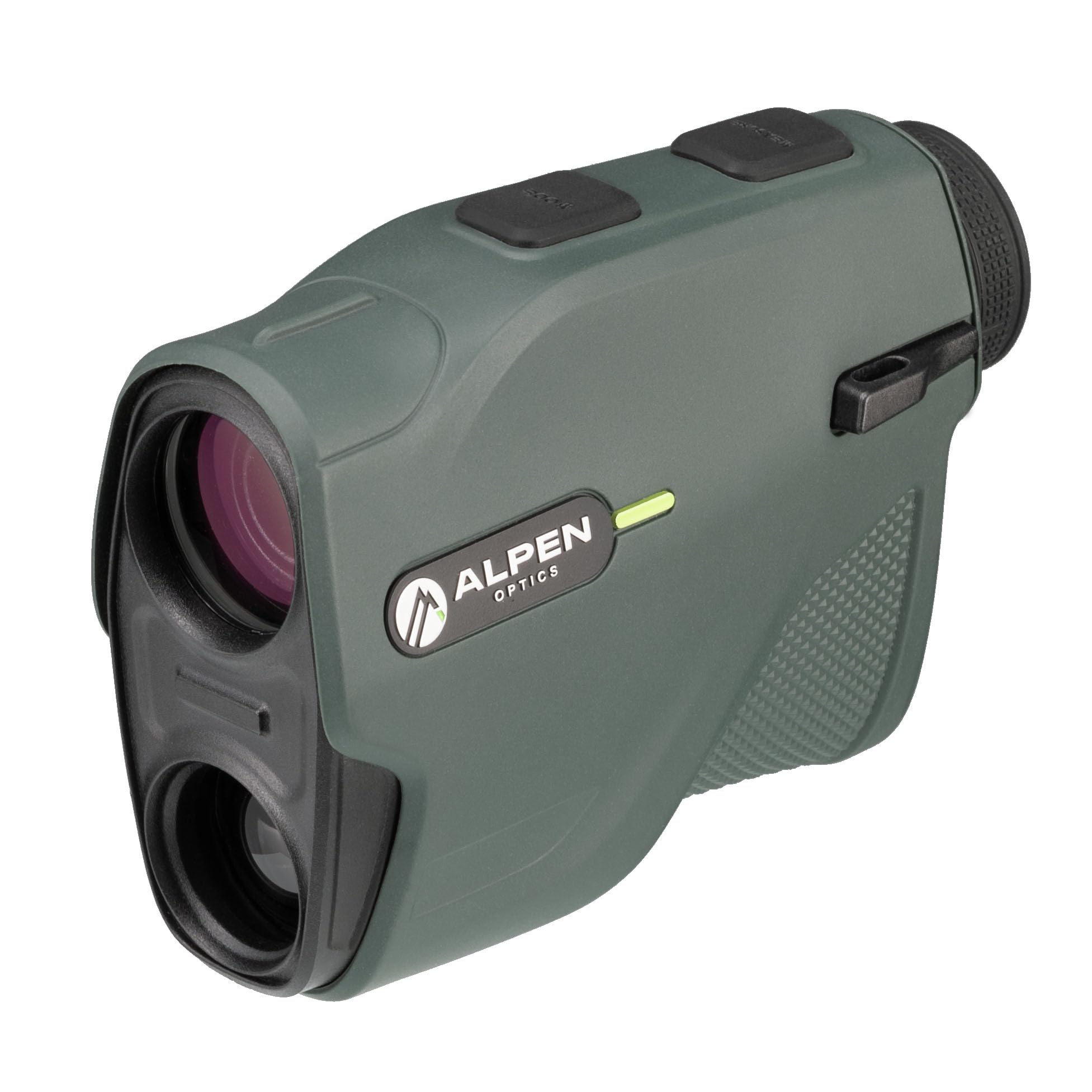 Alpen Optics Crestone XP 7x24 telemetro per caccia e attività all'aperto, misuratore di distanza con display OLED, bilanciamento della diottria, inclinometro, portata 2000 metri e trattamento multiplo
