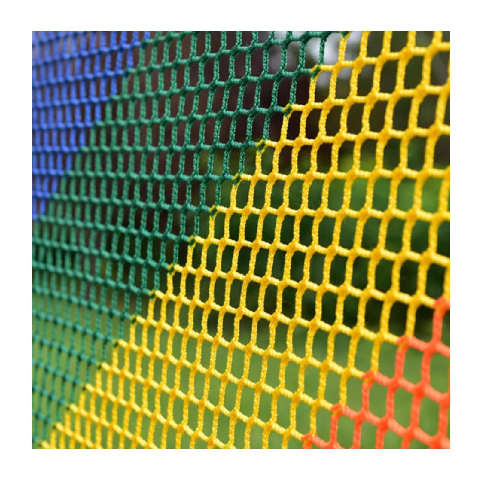 Red de seguridad para barandillas, red de cuerda anticaídas de 4 mm para seguridad en escaleras y parques infantiles, solución duradera de seguridad infantil y barrera decorativa