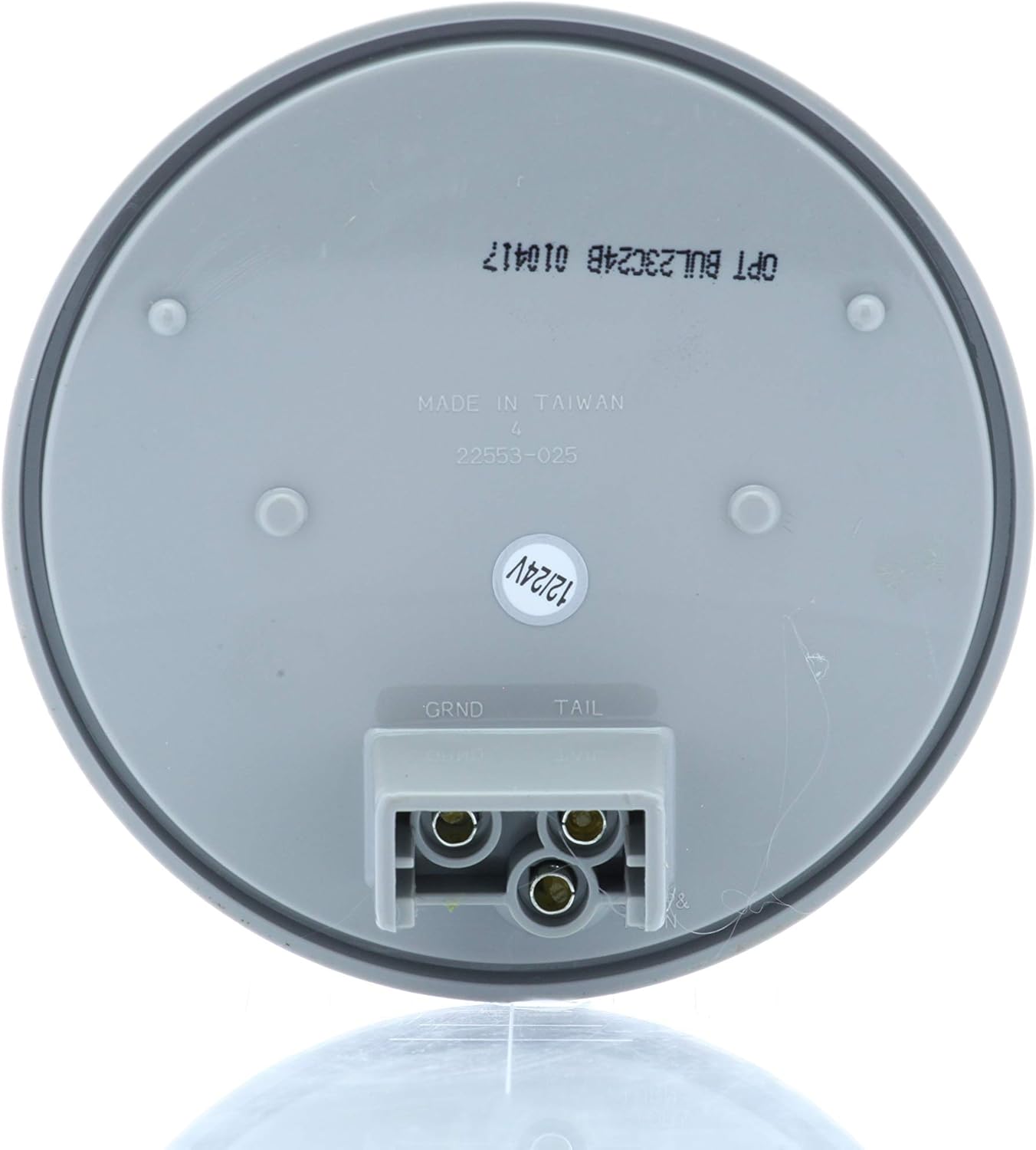 Optronics BUL23C24BP 4" Round Sealed Clear DOT LED Backup Light, White