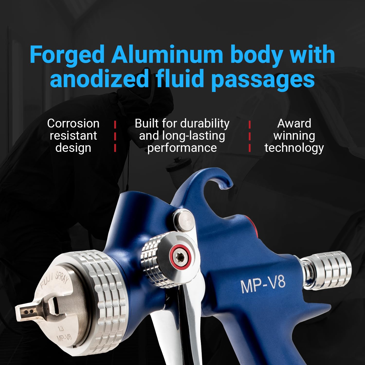 Amazon.co.jp: Fuji Spray Professional自動車用スプレーガン(V8