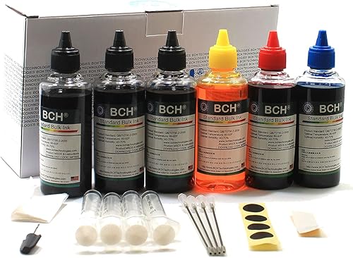 Miniatura 2 de BCH Tinta de recarga de impresora compatible con todos los cartuchos de inyección de tinta Canon MG PG240 PG243 PG245 PG260 CL 241 244 246 261 XL
