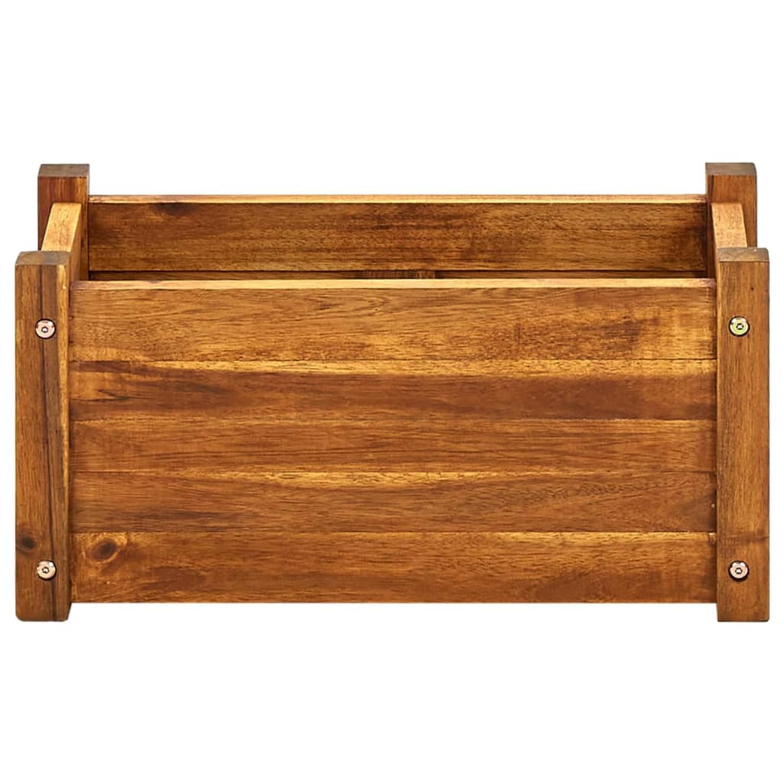 ShGaxin Arriate, Tavolo da coltivazione, Orto Domestico, Coltivazione di piante aromatiche, Arriate da giardino, in legno di acacia 50x25x25 cm