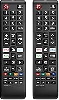 Pack of 2 LOUTOC Universal Samsung TV Remote Replacement - Compatible with All Smart LED LCD HDTV 3D TVs 2016-2024