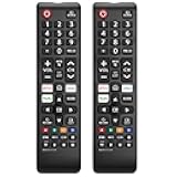 【Pack of 2】 New Universal Remote for All Samsung TV Remote, Replacement Compatible for All Samsung Smart TV, LED, LCD, HDTV, 3D, Series TV