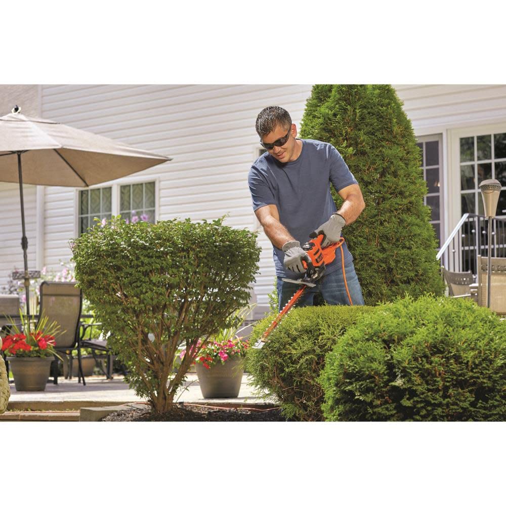 BLACKDECKER Hedge Trimmer Dual-Action Blade 16-Inch BEHTS125 product thumbnail 6
