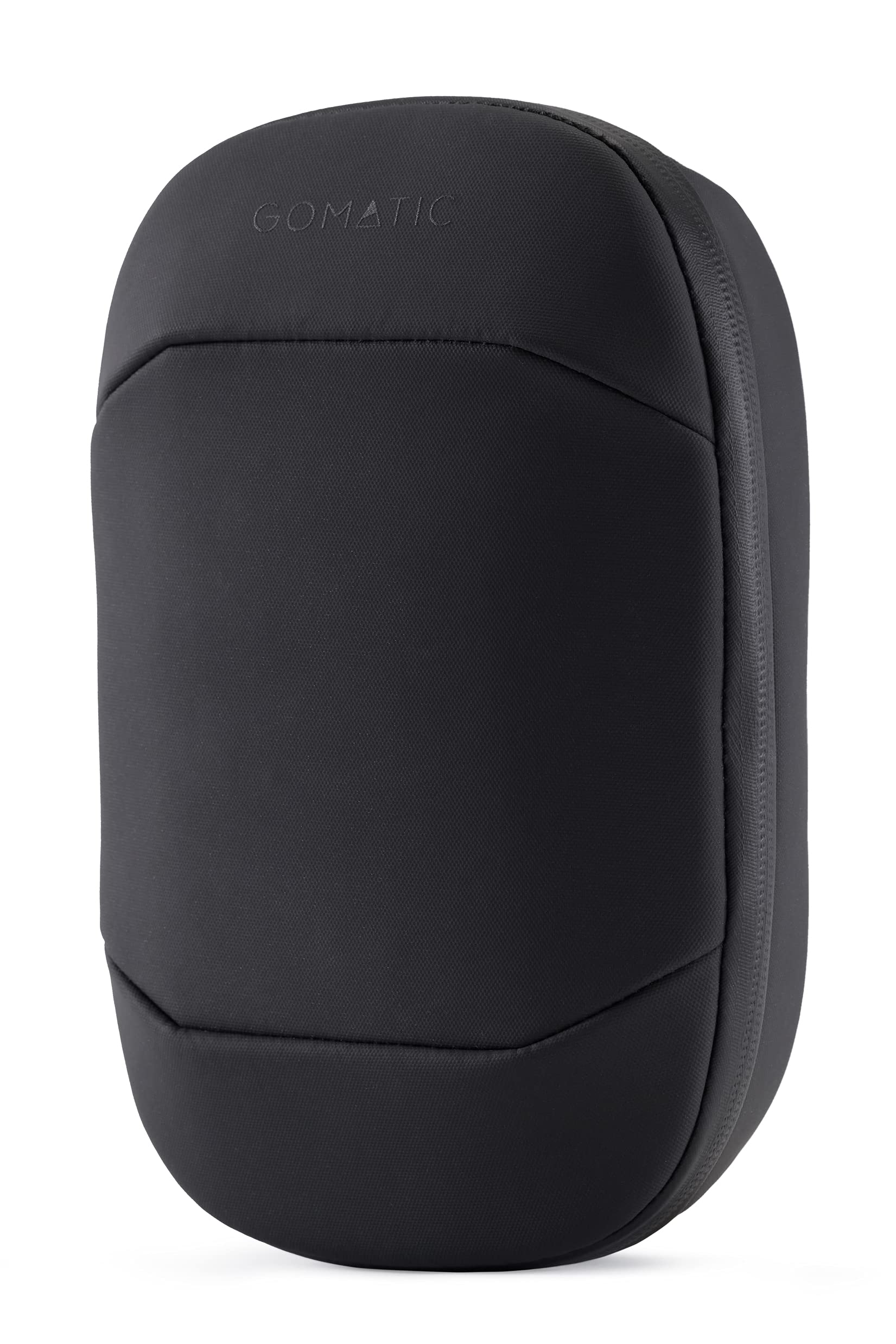 Gomatic Premium Tech Organizer – Wasserfeste Elektronik Organizer Tasche für Kabel, Netzteile, Powerbanks, Festplatten & Zubehör – Kompakt, robust, perfekt für Reise & Büro – Schwarz