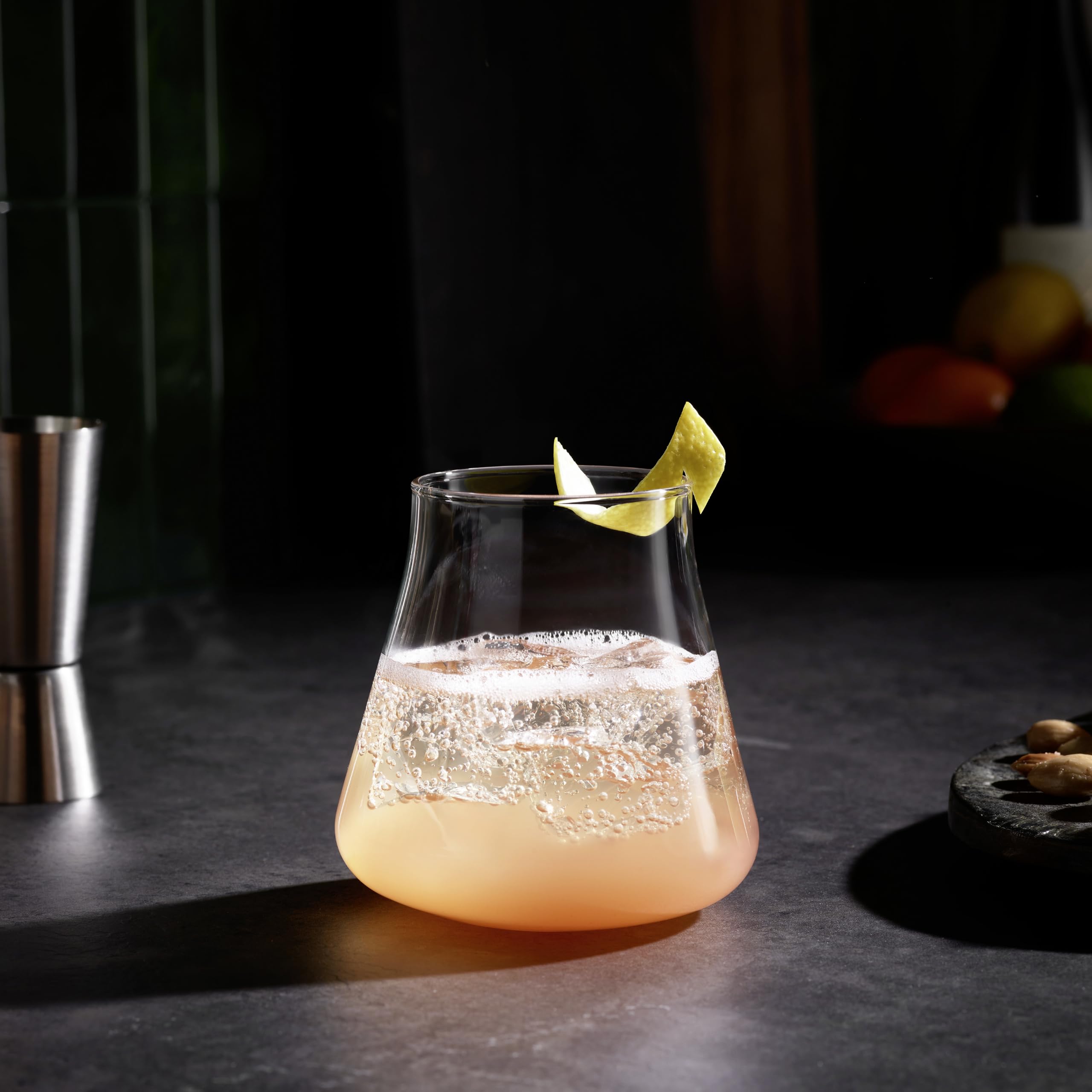 LIBBEY 70931 Trinkglas/Weinglas "STEMLESS", 444 ml, 12er Set