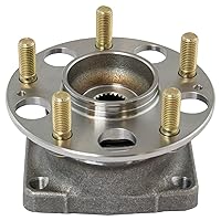 Vista 192 de TRQ Juego de 2 rodamientos de rueda trasera y conjunto de cubo con sensor ABS compatible con Ford Transit Connect 2014-2018