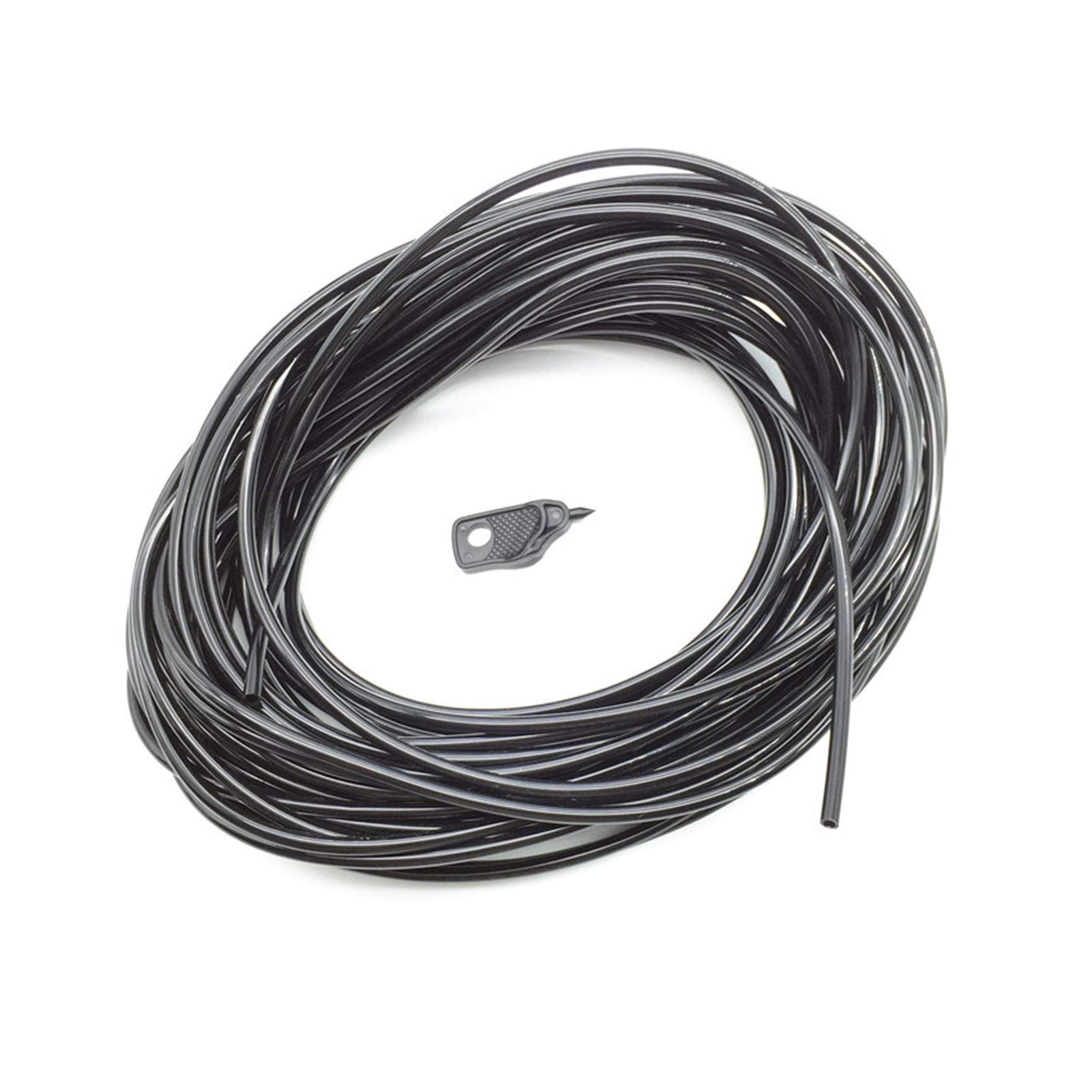 Tuyau d'arrosage Jardinage d'arrosage Tuyau d'irrigation Tuyau 3/5 mm irrigation goutte à goutte Tuyau for irrigation goutte à goutte flèche de 10 m 20 m et 40 m Cadeau Puncher ( Color : Black , Size