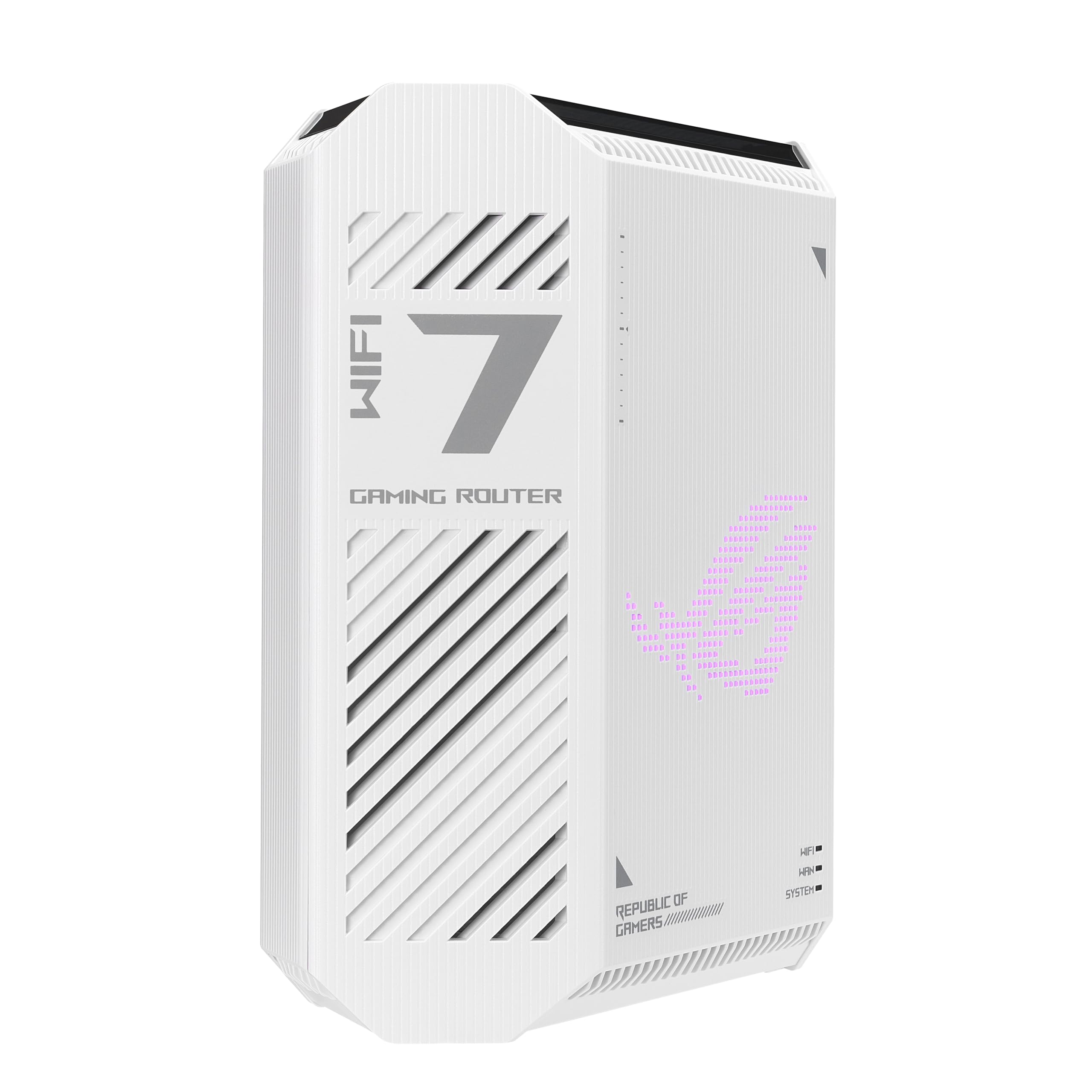 ASUS GS-BE7200 - Routeur Gaming Wi-FI 7 - Double Bande - 7200Mbps, 4096-QAM, 2 Ports Gaming, antennes 5 GHz améliorées, réseau Gaming, Smart Home Master, AiProtection et fonctionnalités VPN complètes