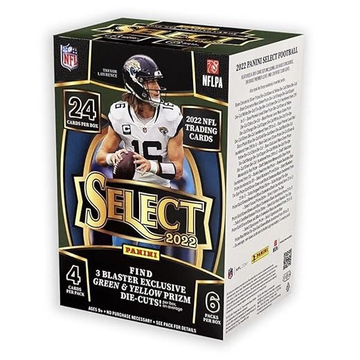 2022 Panini Select Football Trading Card Blaster Box