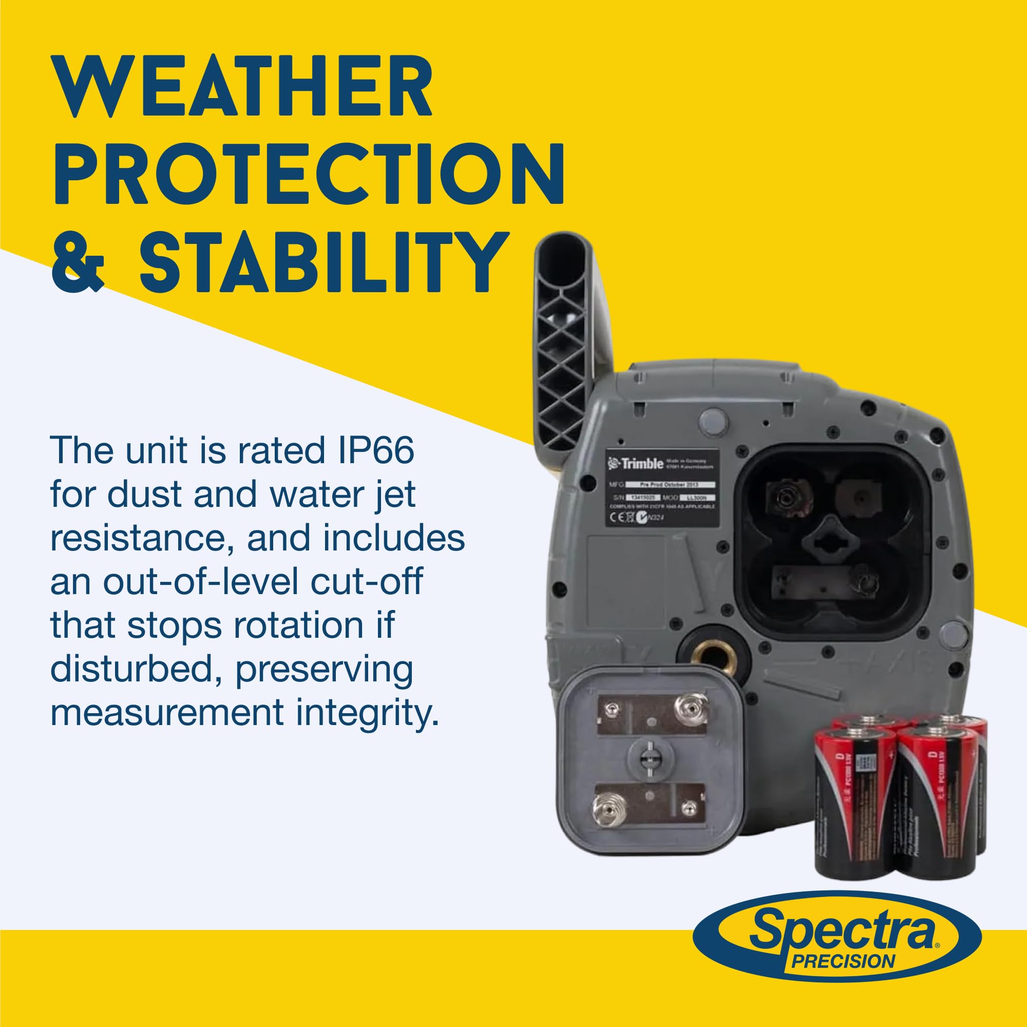 Spectra Precision Laser Level Kit - Durable & Accurate -4
