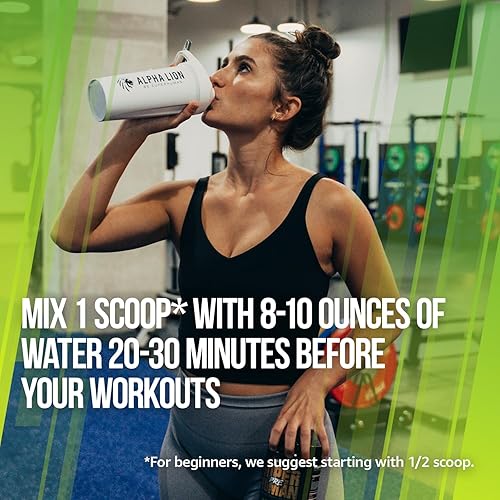 Miniatura 6 de Alpha Lion Preentrenamiento superhumano aumenta la fuerza y la resistencia energía potente y limpia sin choques 21 porciones jugo de Hulk