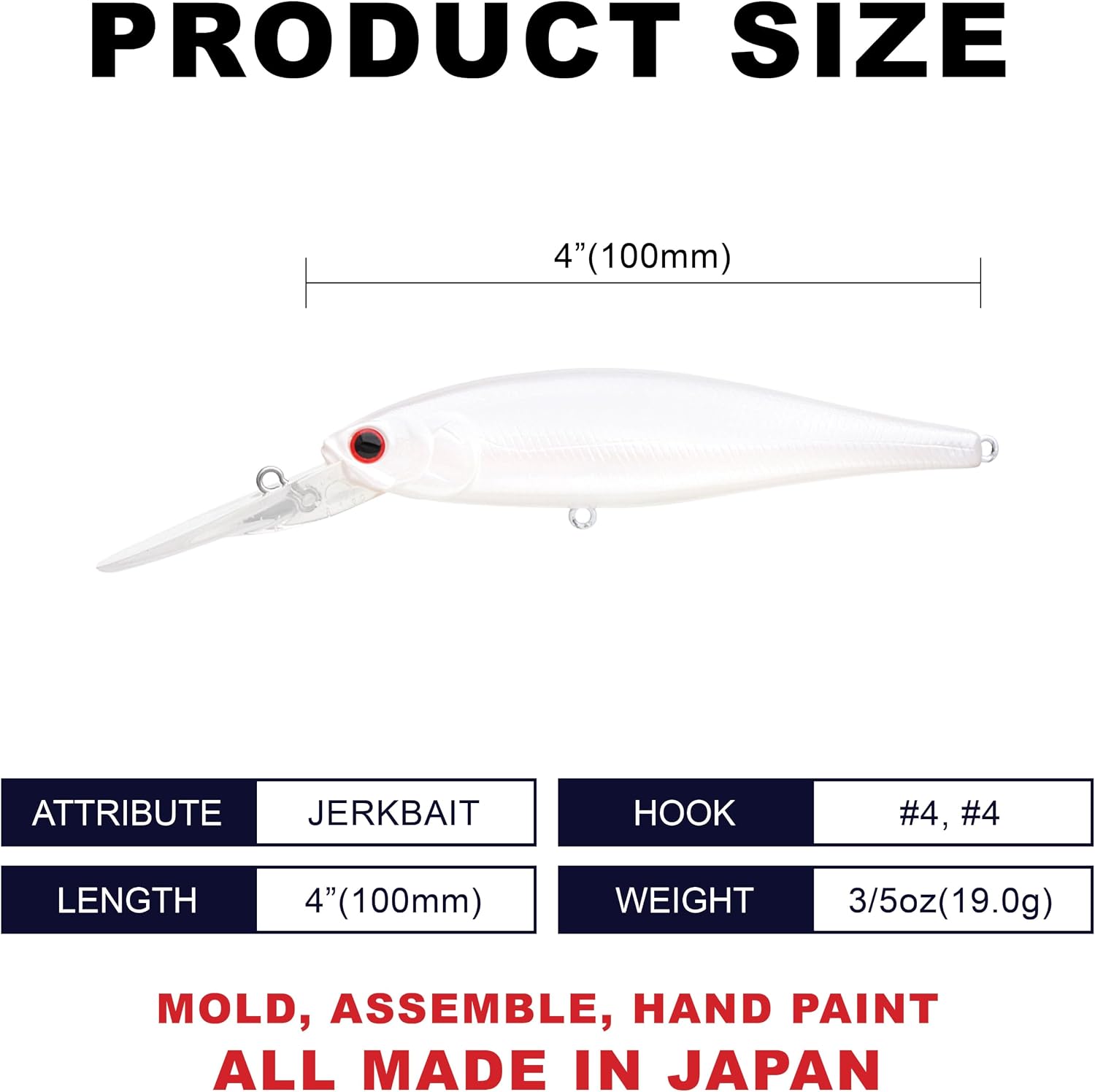 LUCKY CRAFT Pointer 100DD-S, Saltwater Surf Fishing Lures, Jerkbait, Halibut, Surf Perch, Calico Bass, White Seabass, Striped Bass, Sinking, Fishing Gear