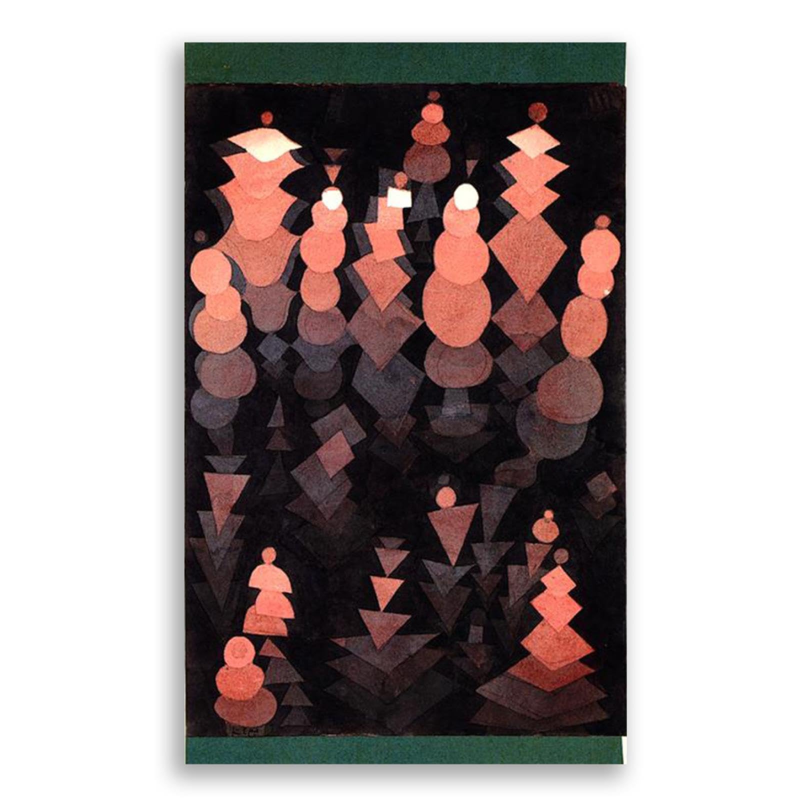 CGLTD Stampe e Quadri su Tela stampe cubismo Quadri Moderni Astratti dipinti famosi su tela Ripening Growth Decorazioni per la casa Soggiorno 30X48cm(12x19in) Senza cornice
