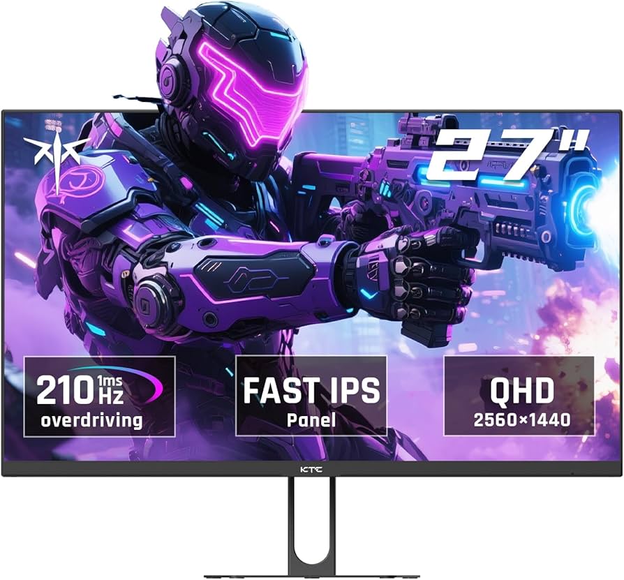 Amazon.com: KTC 27 Inch QHD Gaming Monitor, 2K 200Hz Up to
