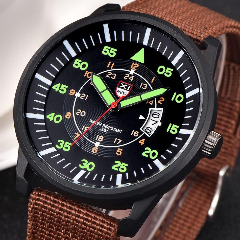 Work Watches for Men Construction Wrist Watch Mens Sport Watch Quartz