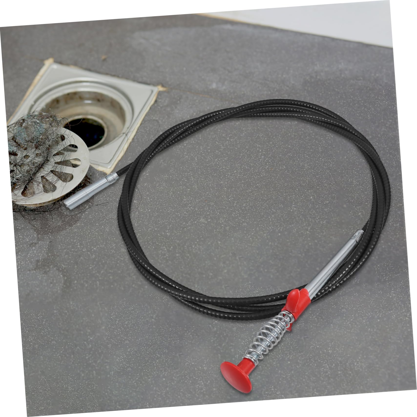 VILLFUL 118.11in Long Reach Flexible Claw Grabber Tool Multifunctional Drain for Kitchen Sink