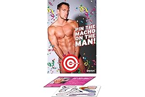 Hilarious Bachelorette Pin the Macho on the Him Game