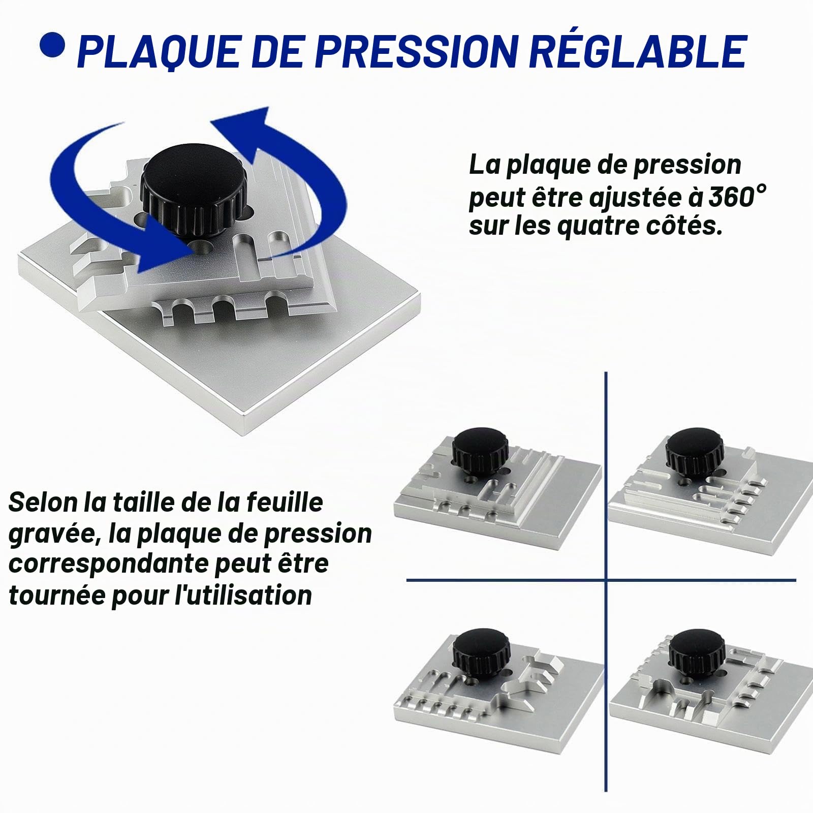 Cintreuse en métal pour pièces gravées photo - Outil de cintrage en métal - Outil de pliage pour modélisme, accessoires de loisirs créatifs (4552)