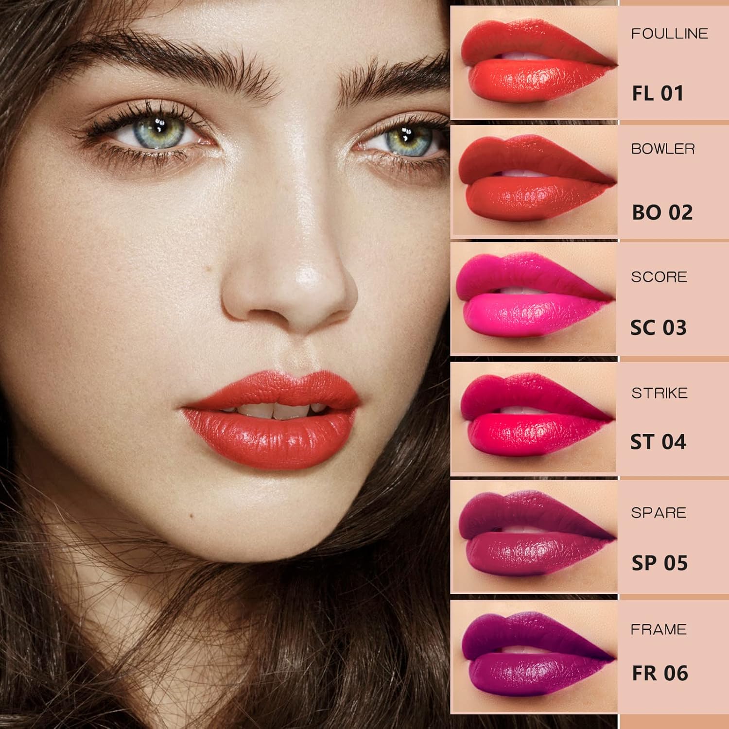 6 Color Bowling Lip Tint Lip Stain Waterproof Longwear Superstay High Pigment, Bowling Shaped Liquid Lipstick Makeup Set for Women Girls : Beauty & Personal Care