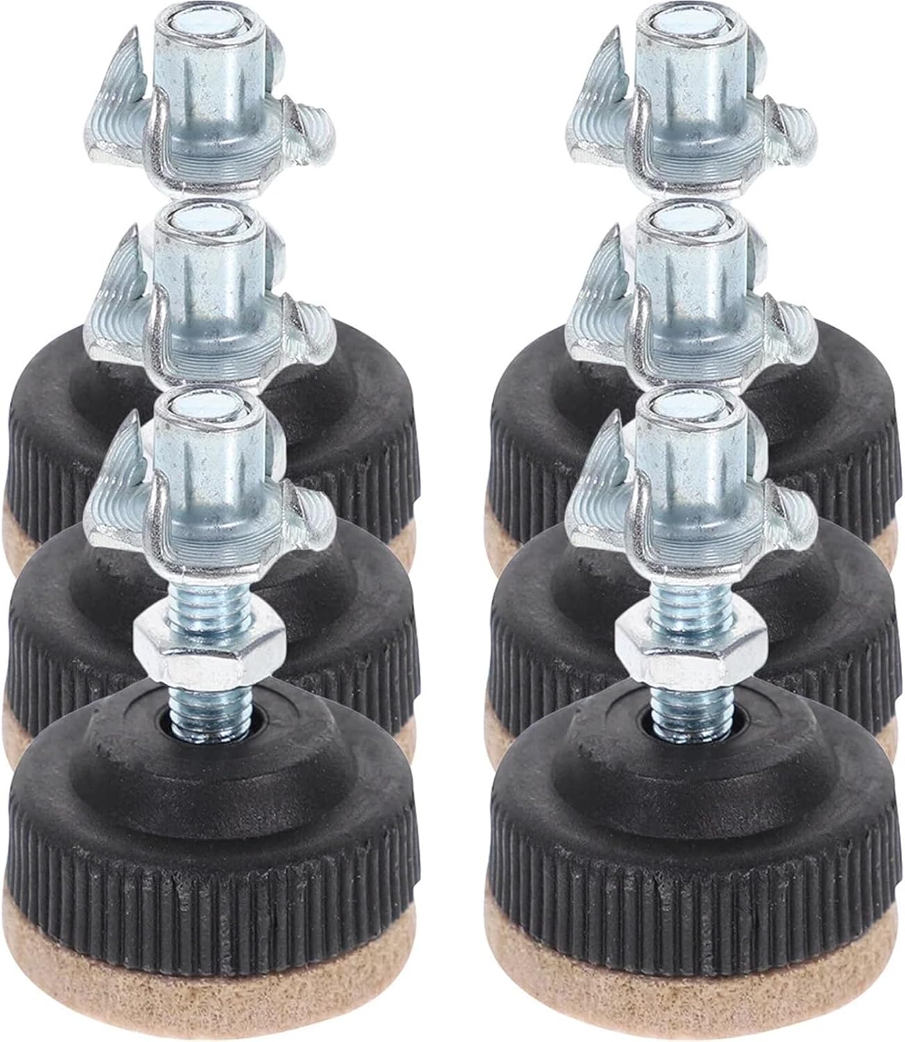 20Pcs Heavy Duty Furniture Leveling Feet Adjustable Table Chair Leg for Tables Shelves Cabinet Sofa