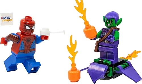LEGO Marvel Superheroes Spider-Man y Green Goblin Minifigures Combo Pack