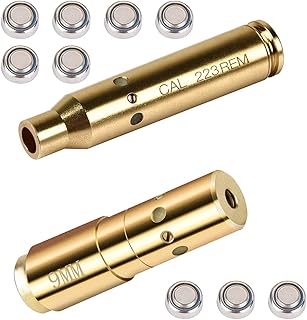 CVLIFE Bore Sight for Cal 223 5.56mm Rem Gauge and 9mm Boresighter - CVLIFE
