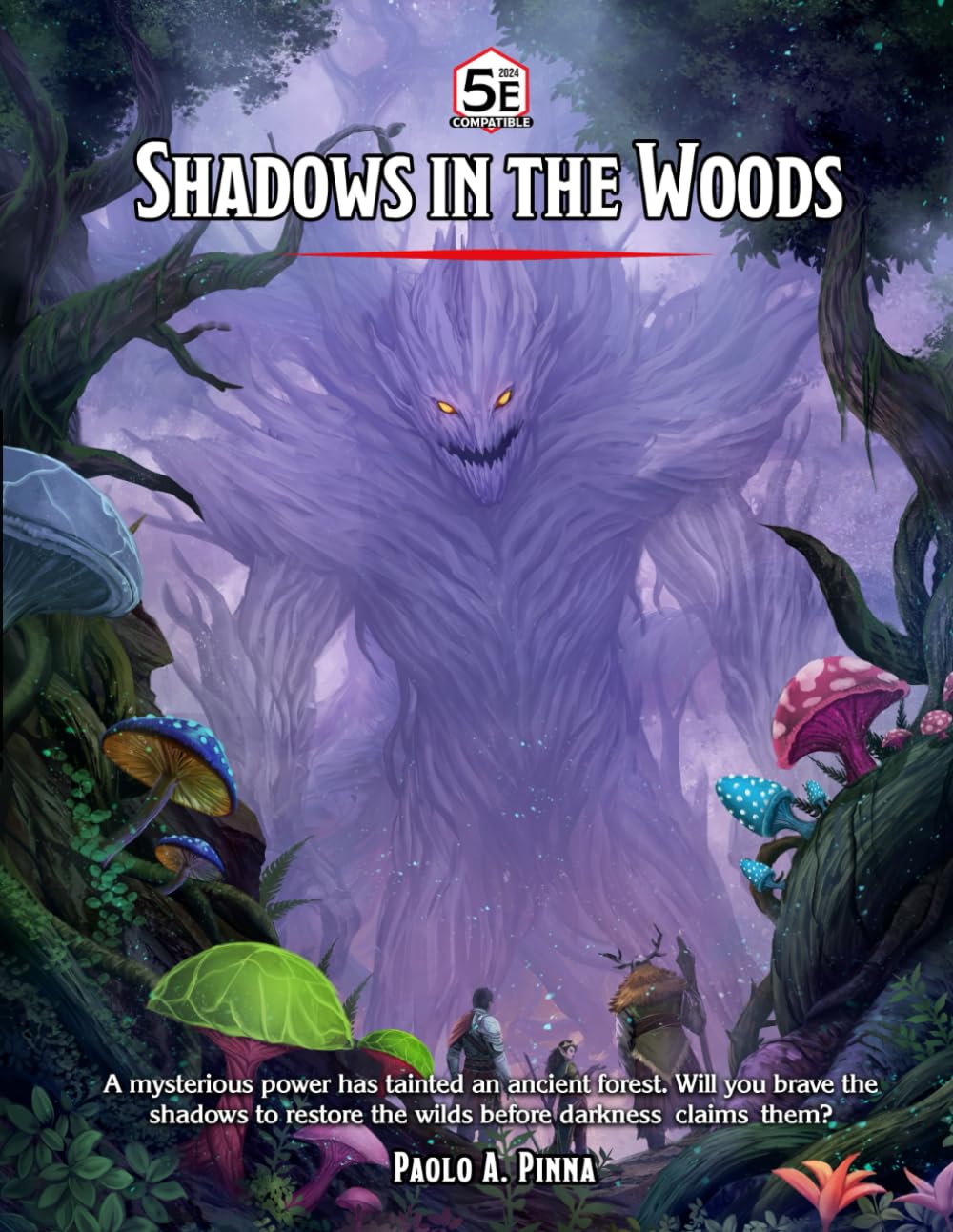Shadows in the Woods 5e: role-playing game adventure (5e Adventures & Modules)      Paperback – November 20, 2025