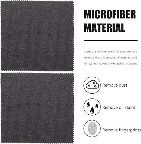 Miniatura 8 de 100 unids Paño de gafas Paños de limpieza de gafas Paño de limpieza de gafas Paño de limpieza de vidrio de ojos Paño de limpieza de lentes Paño de