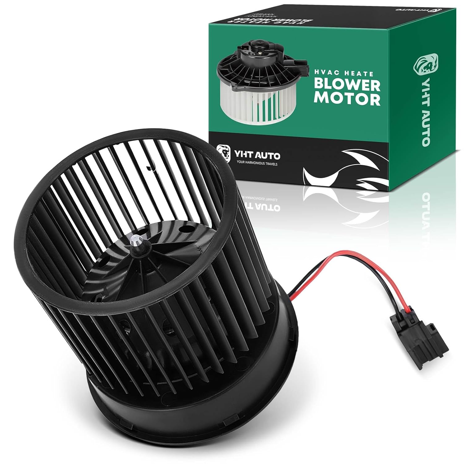 YHTAUTO A/C Heater Blower Motor w/Fan Cage Assembly Replacement for Nissan Rogue 2014-2019, Rogue Sport 2017-2019