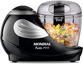 MONDIAL, Mini Processador Preto, 150W, 220V - MP-05-B