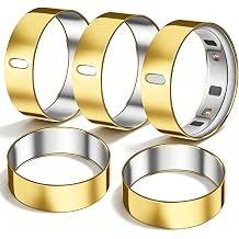 5 Pack Upgraded Ring Covers Compatible with Oura Ring Gen 4/Gen 3, TPU Anti-Scratch Protector Accessories for Oura Ring Cover Case for Women Men, Size 11 Not for Oura Ring 4 Ceramic