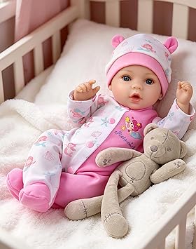 Aori Reborn Baby Dolls Girl Lifelike 18 inches - Realistic Newborn Baby Girls That Look Real, Premium Life-Size Collectible Doll for Preparents, Grandparents, Collectors