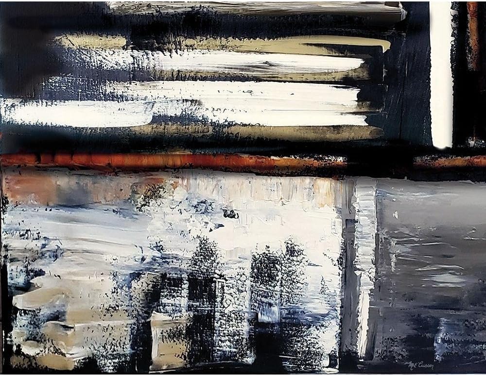 ArtDirect Modern Abstract IV landscape Unframed Art Print Giclee Poster by Cusson, Marie-Elaine - Ready for Framing with Customization Sizes 10x8, 14x11, 20x15, 31x24, 47x36, and 60x46 Inches