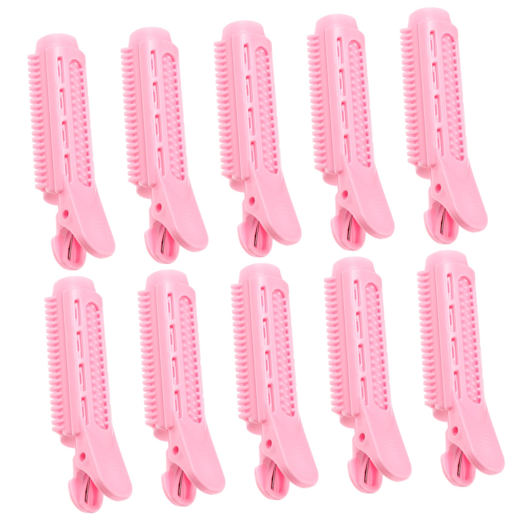 WOFASHPURET 10pcs Bangs Hair Roller Clips Lightweight Curling Tools for Fluffy Styles Easy to Use Hair Curler Grips for Home and Travel for Women