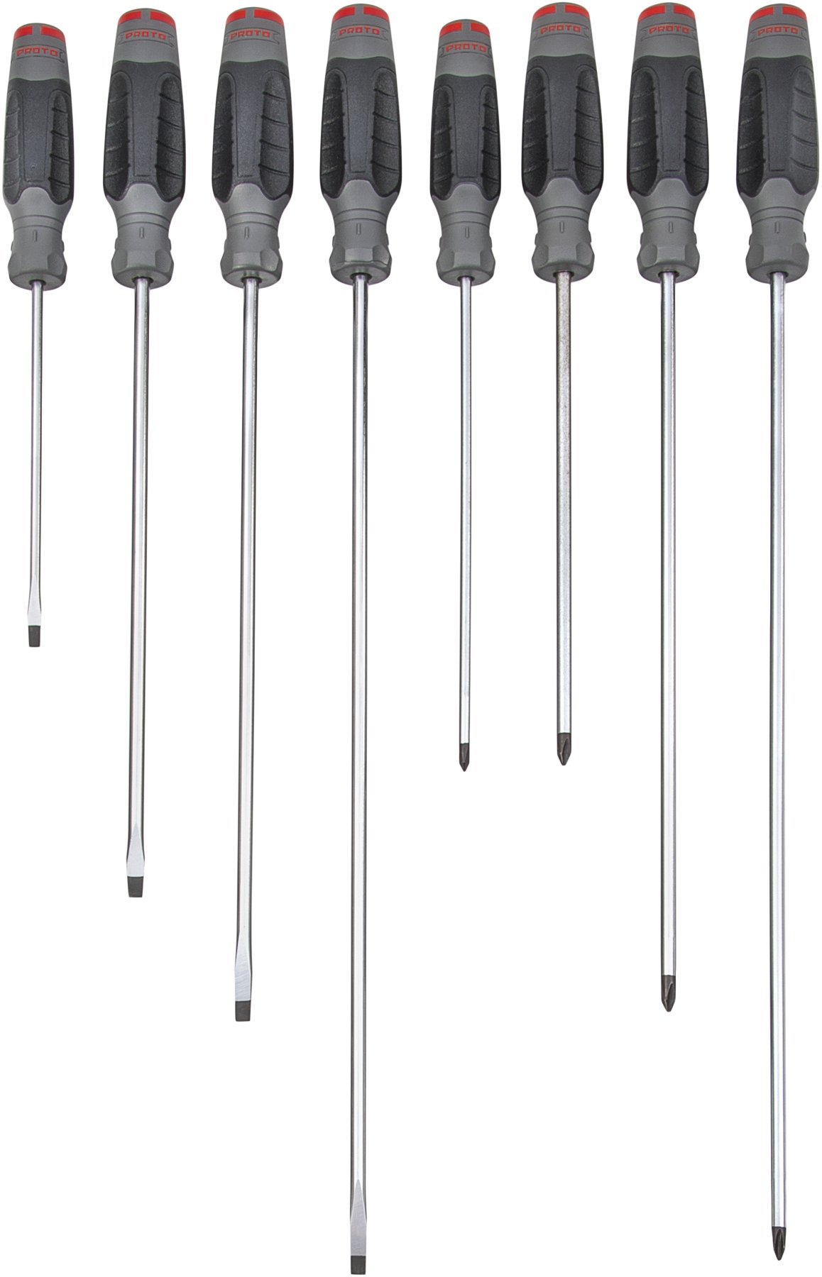 Proto - Duratek 8Piece Long Combination Screwdriver Set (J1208SCL)