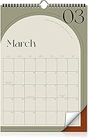ZICOTO Aesthetic 2026 Wall Calendar 2025-2026: Stylish 10x14.75" Monthly Planner for Productivity & Home Decor