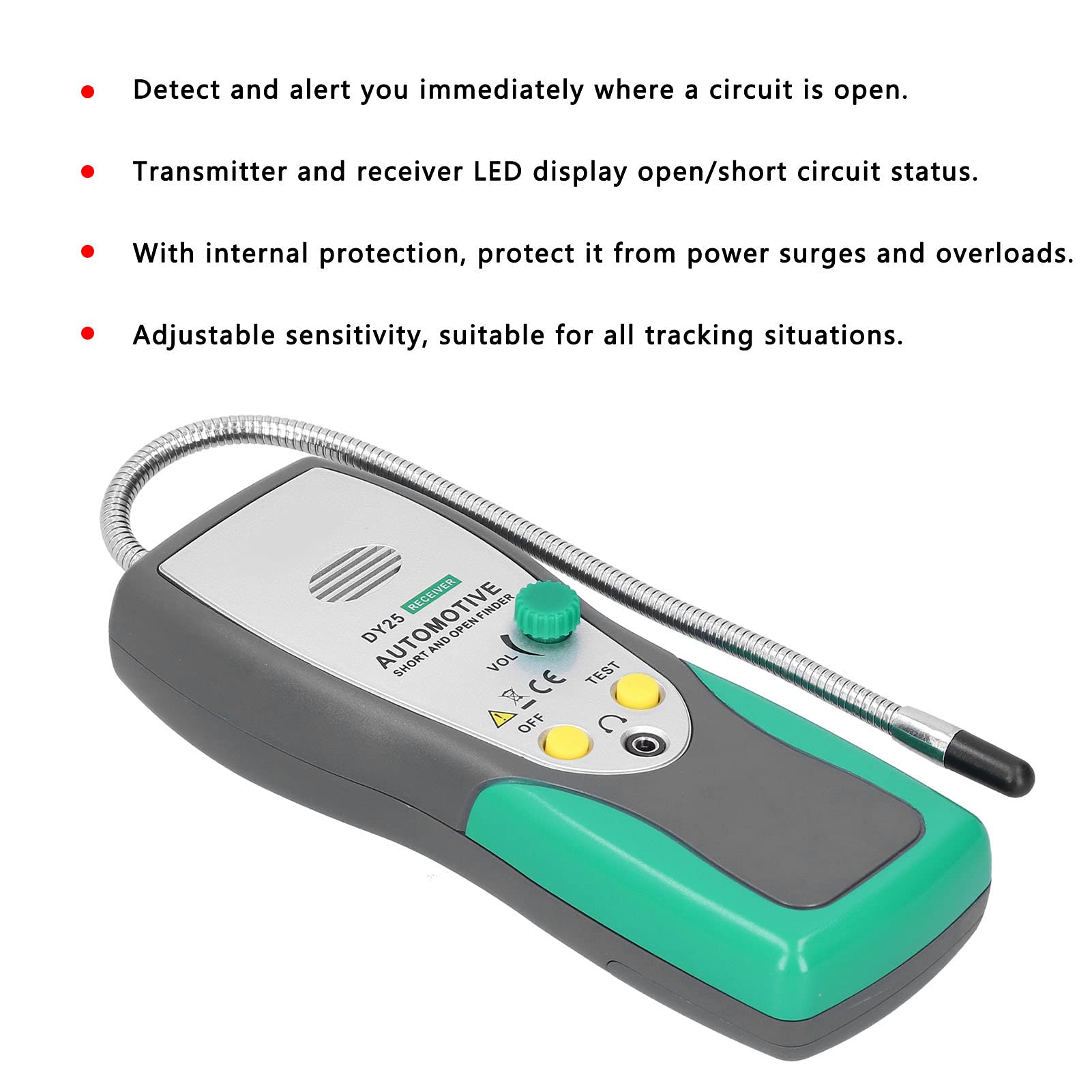 Testeur de Circuit Automobile, Sonde Flexible pour Courts-circuits