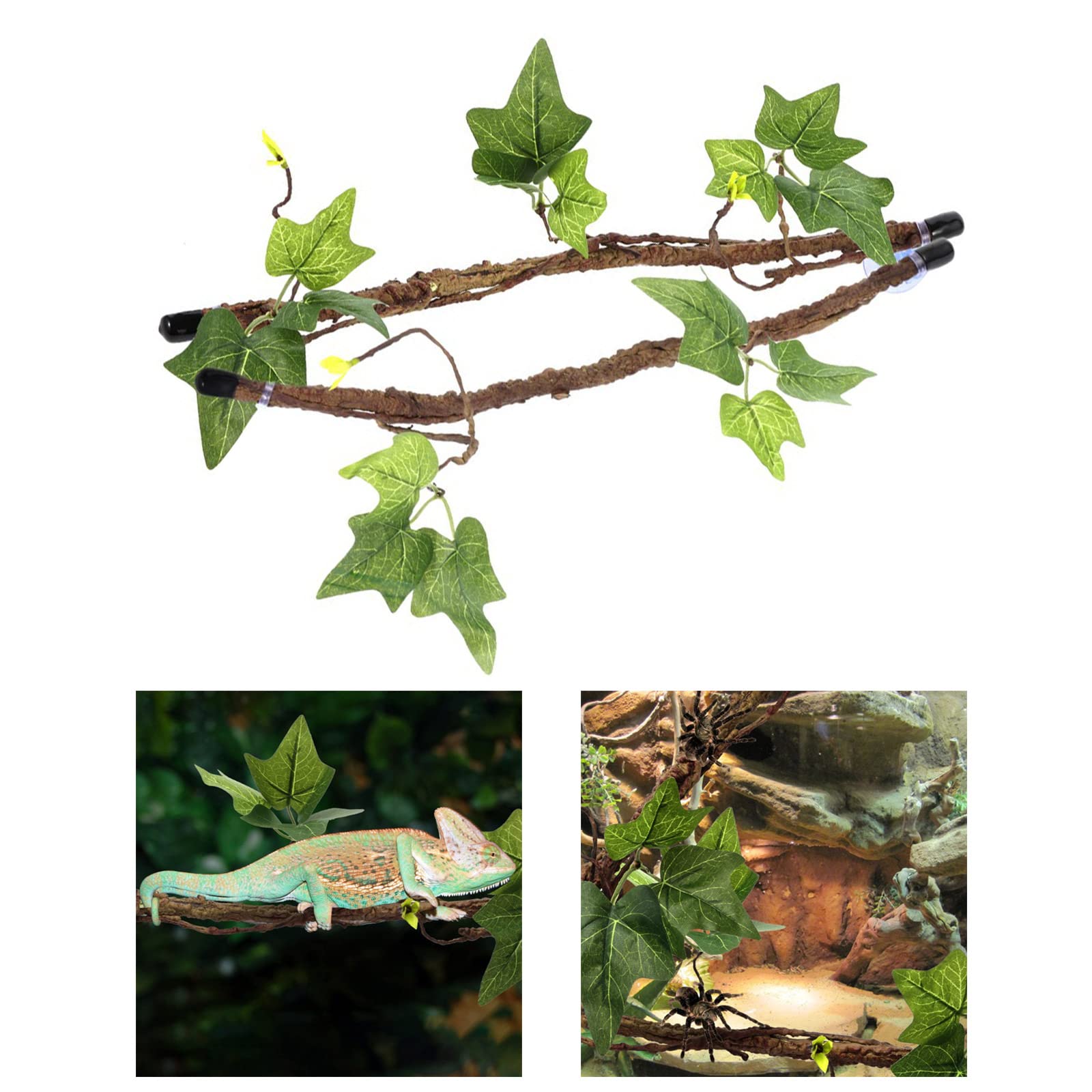 Suction Cup Branch Small Pet Climbing Vine Lizards Vine Lizards Climbings Frame Rest Pet Accessories Climbing Vine