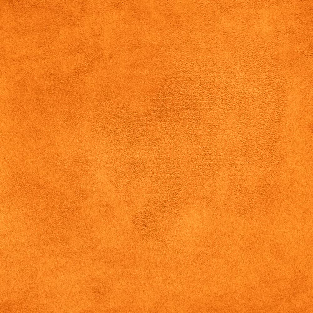 Glamour Secrets Orange Upholstery Fabric - Autumn Glory Faux Suede Curtain Cushion Fabric Material