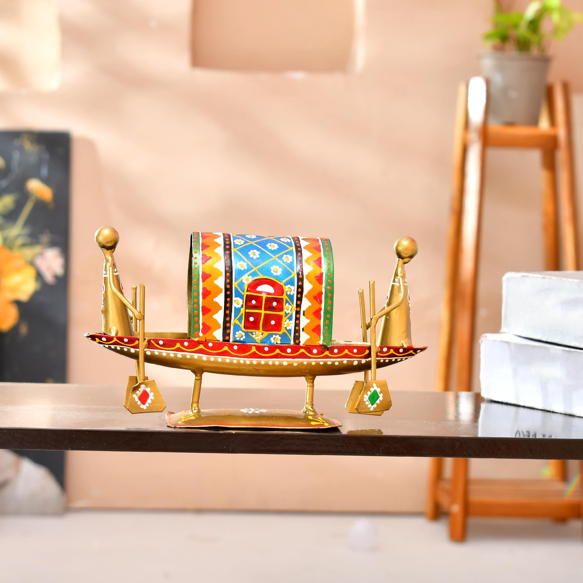 CraftVatika Home Decor Decoration Items for Living Room, Metal Boat Naav Showpiece Decoration Items Bedroom,Decorative Items for Living Room, Gift Item Housewarming,Marriage,Wedding,Corporate Items-image-48