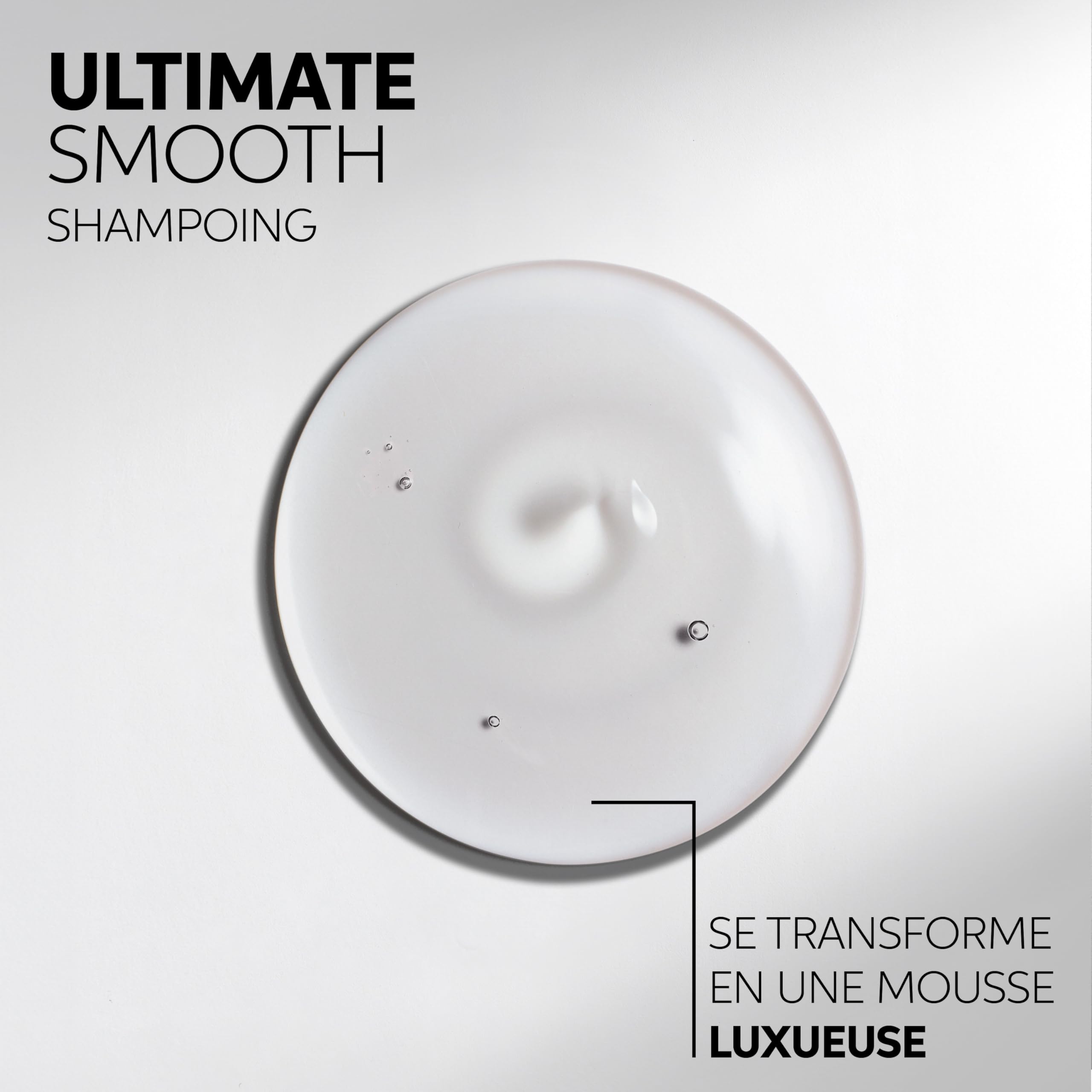 Wella Professionals Ultimate Smooth Shampoing - shampoing nourissant à base de squalane et d'oméga-9 pour cheveux secs, ternes et frisés