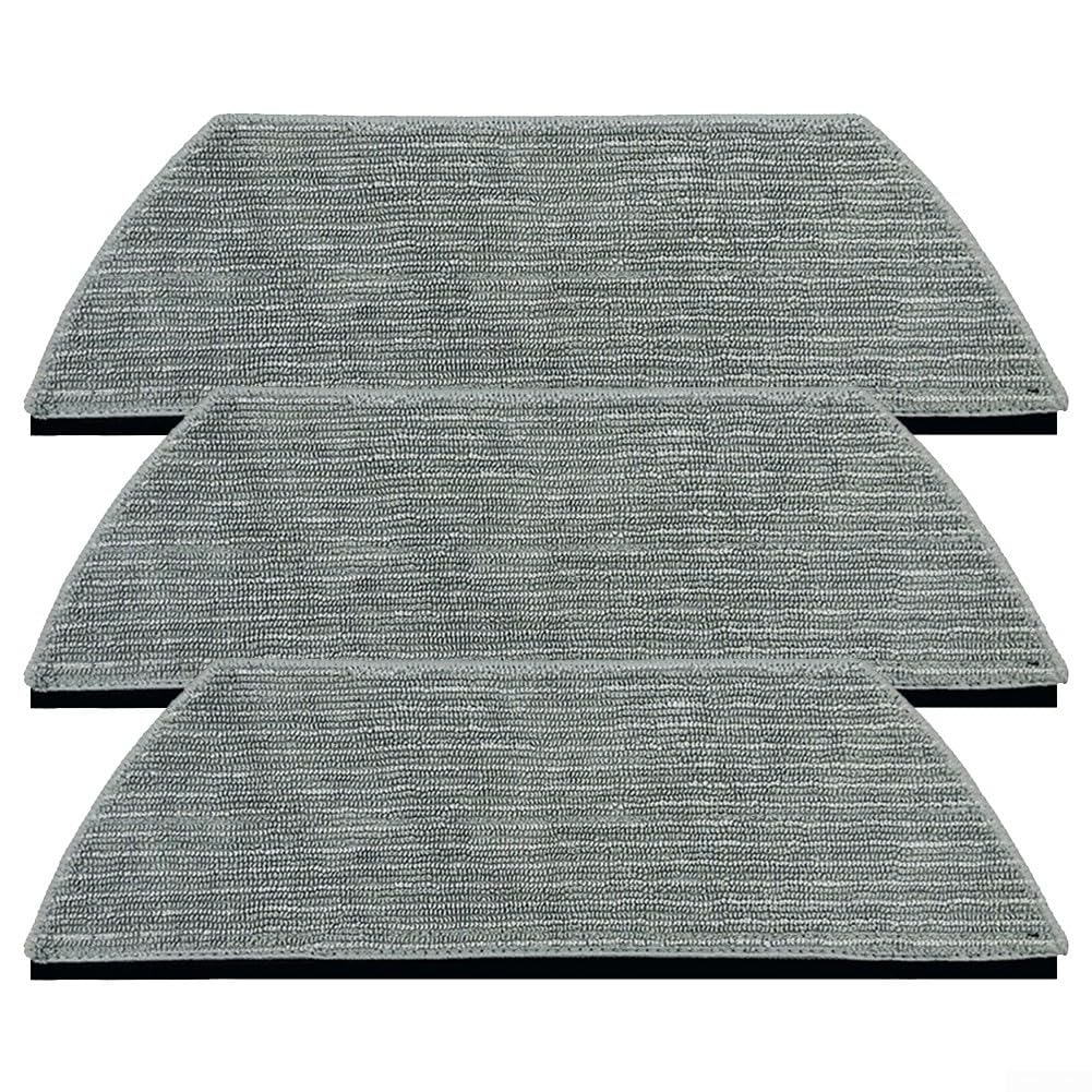 Microfiber Mop Pads for Shark Robot Vacuum, Washable Replacement Accessories, Compatible with Multiple Models, 6 Pack(3 PACK)