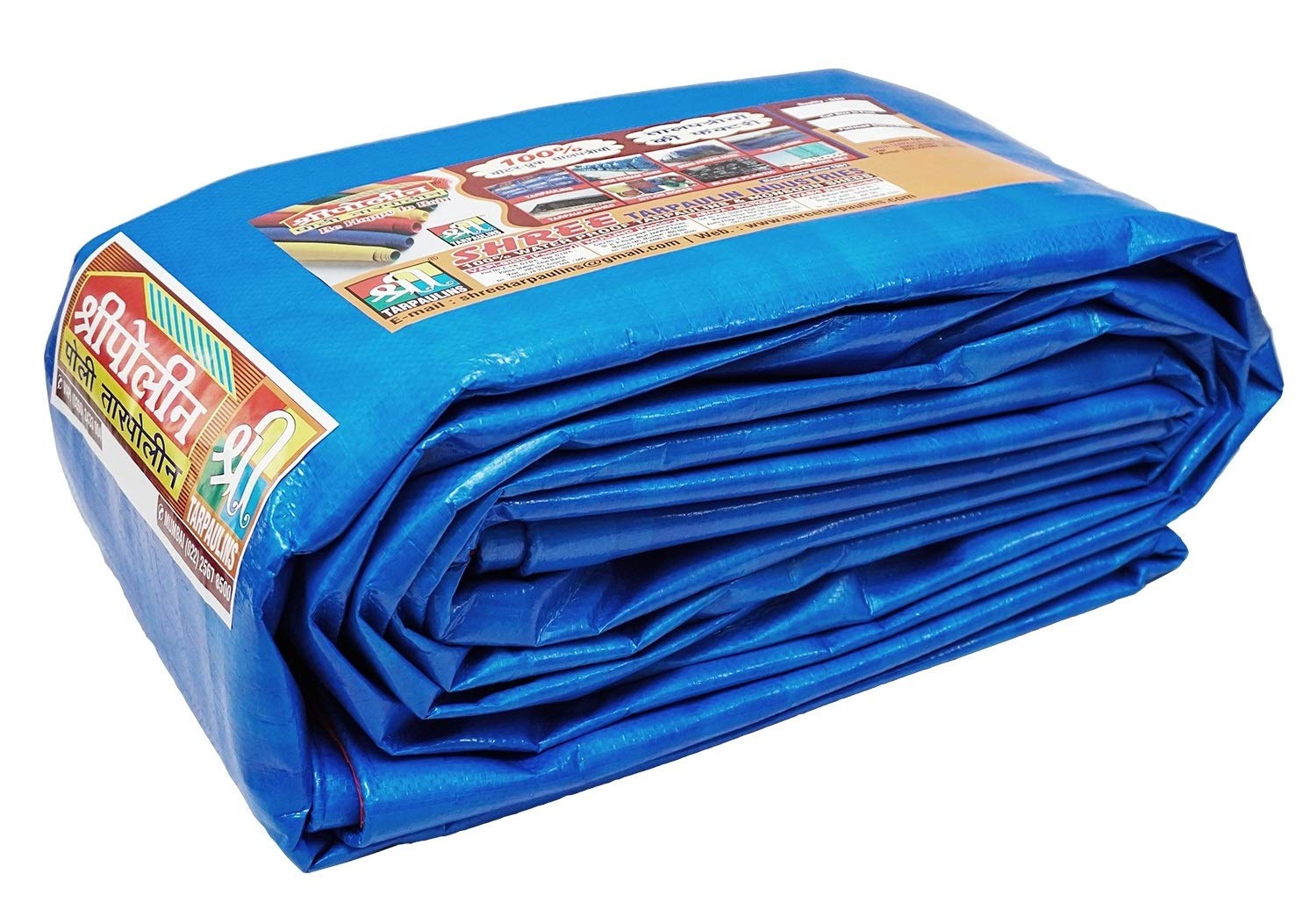 SHREE TARPAULINS Sheets Waterproof 100 Pure Virgin UV Treated 250 GSM