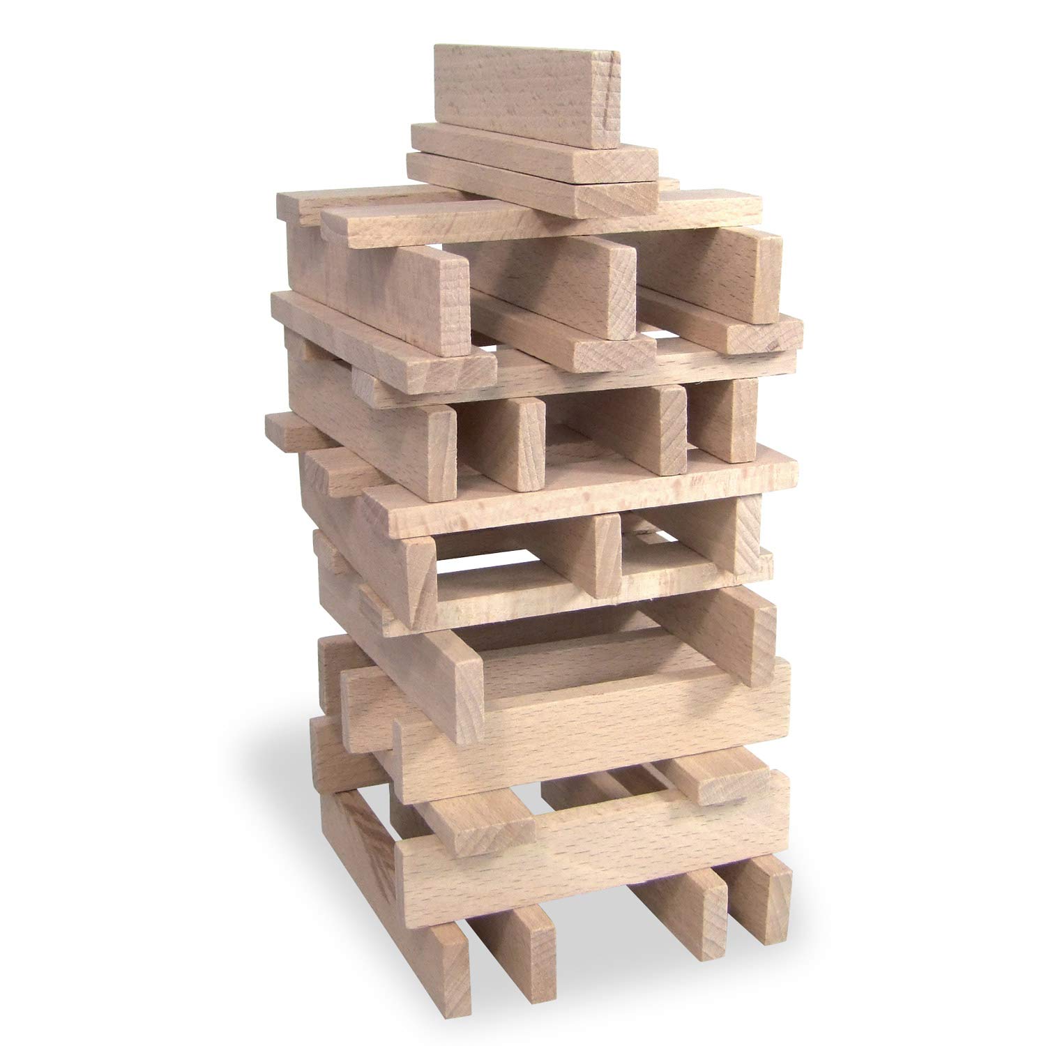 Vilac 10.5 x 2 cm Natural Wood Pieces Set